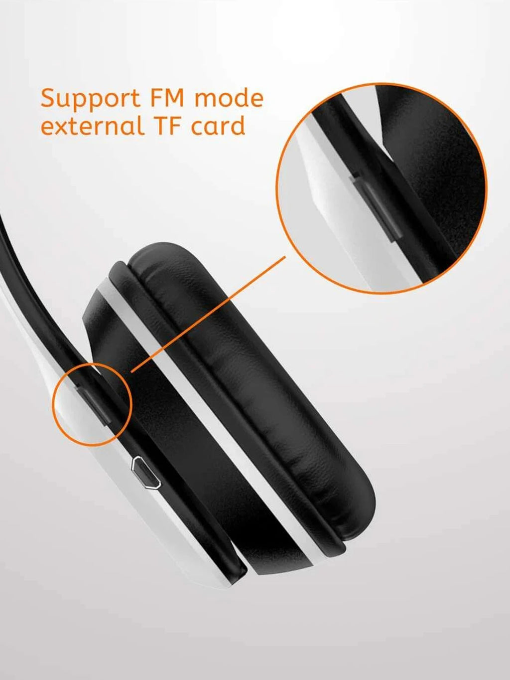 P47 Wireless Bluetooth Headphone With Microphone Foldable Headsets Bass HiFi Sound Music Stereo Earphone For Smartphones TV Game