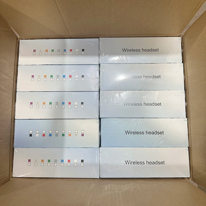 USA&EU Warehouse Wireless Earphones Air Max Headphones Earbuds ANC Noise Cancellation Spatial Audio Top Version Max Headphone