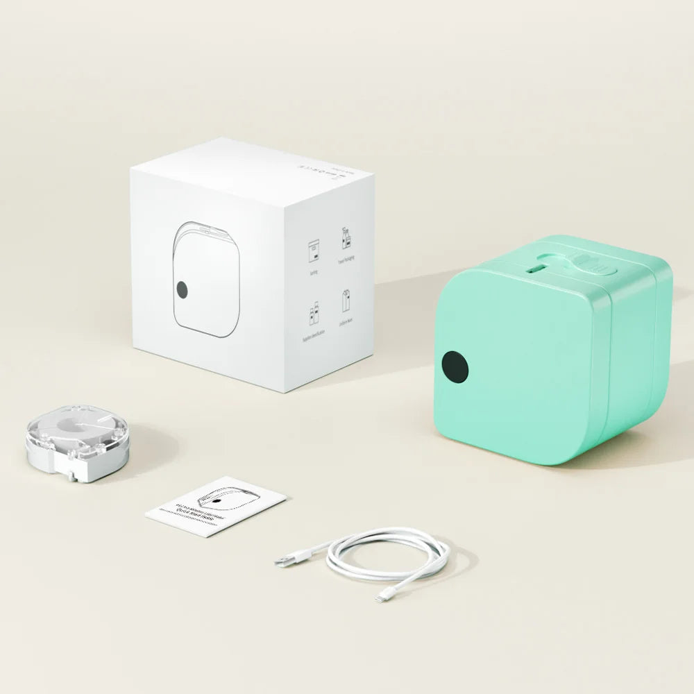 Phomemo P12PRO Portable Label Printer Wireless Bluetooth Label Makers Compatible Multiple-Material Labels with 12mm Label Tape