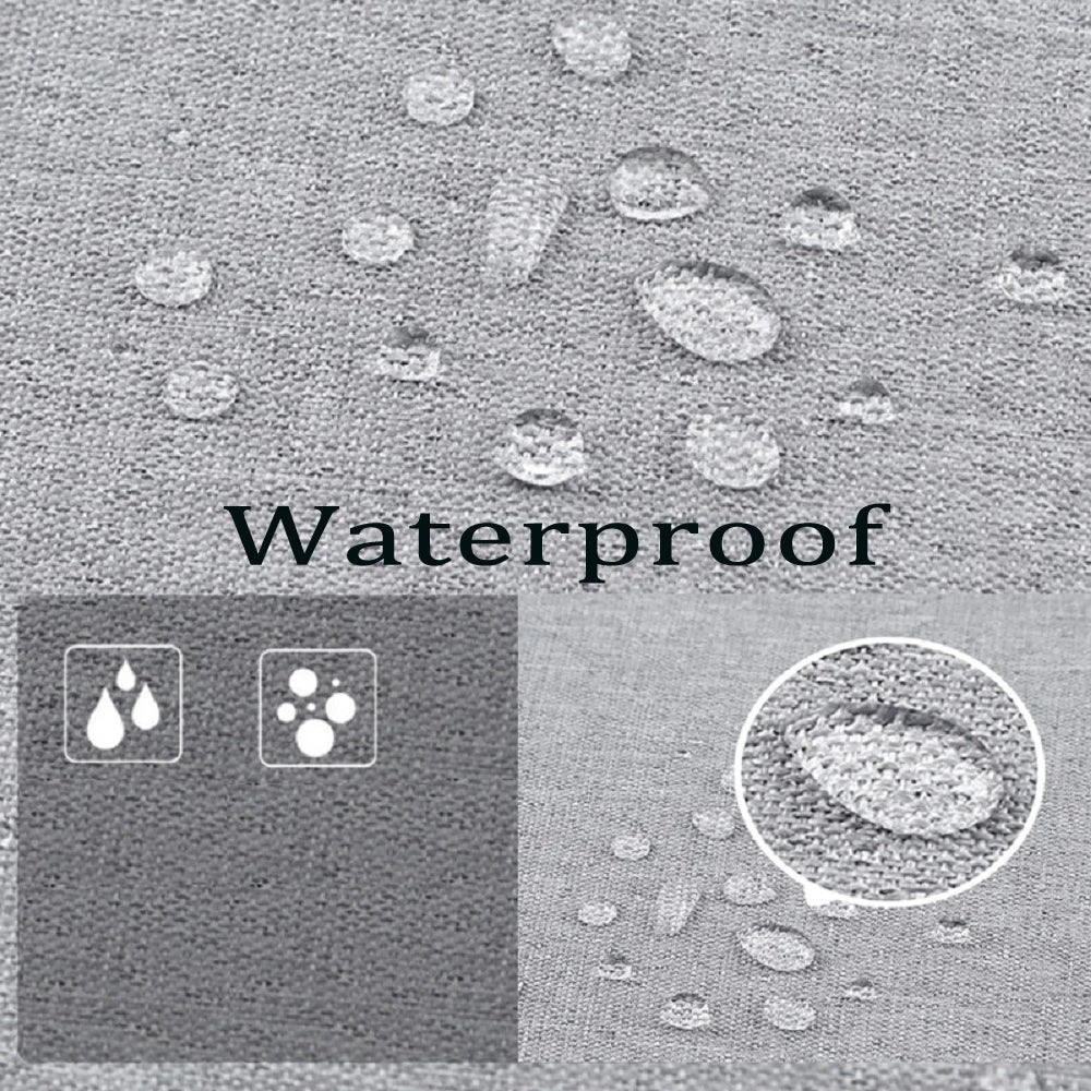 for Oukitel RT8 Tablet Bag Waterproof Canvas Sleeve Zip Pouch Anti-Scratch Microfiber Lining Anti-Drop Carry Case