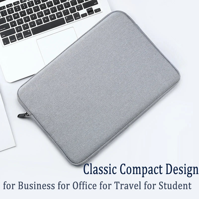 for Oukitel RT8 Tablet Bag Waterproof Canvas Sleeve Zip Pouch Anti-Scratch Microfiber Lining Anti-Drop Carry Case