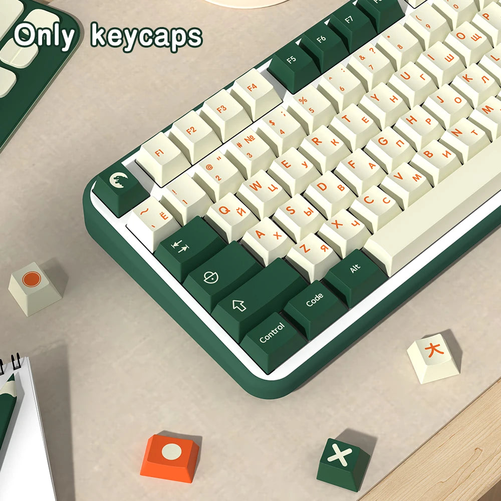 Monsters Cherry Profile PBT Keycaps Brazilian Japanese Korean German Spanish French Keycap For Mechanical Keyboard ISO Enter 7U