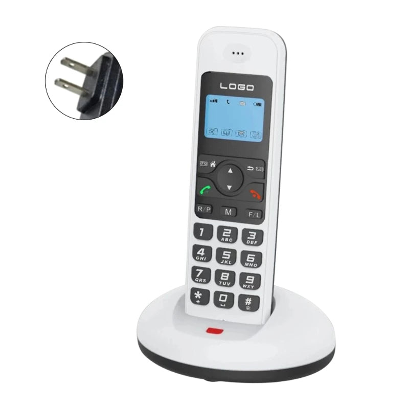Wireless Telephone Set Fixed Landline with CallerID and Number Storage Backlit