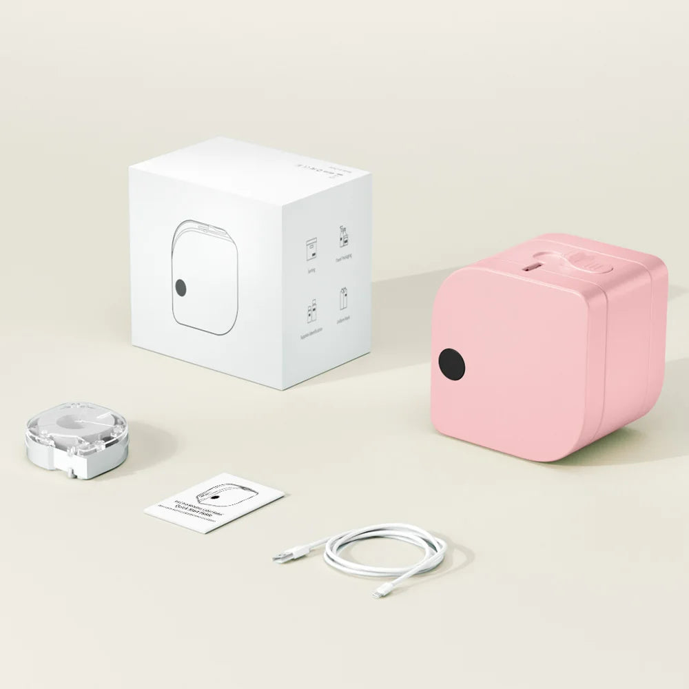 Phomemo P12PRO Portable Label Printer Wireless Bluetooth Label Makers Compatible Multiple-Material Labels with 12mm Label Tape