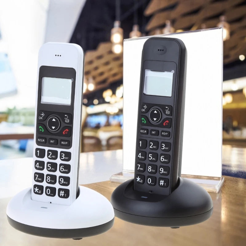 Wireless Telephone Set Fixed Landline with CallerID and Number Storage Backlit