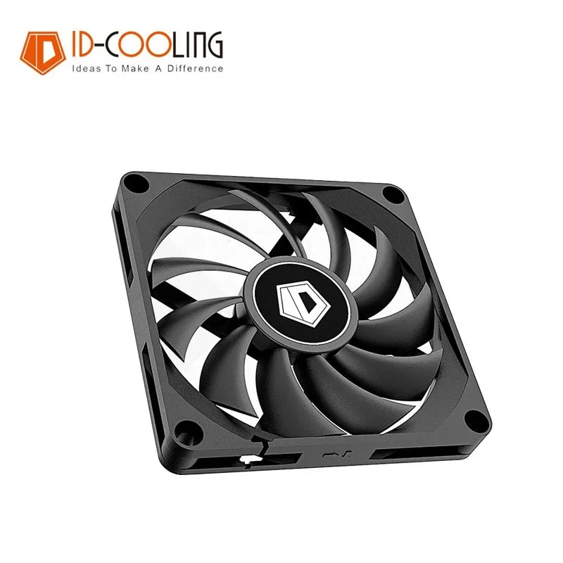 ID-COOLING 8010 80mm Utrl Slim Thinckness 10mm Ultra-Thin PWM Temperature Control 8cm Chassis Cooling Fan