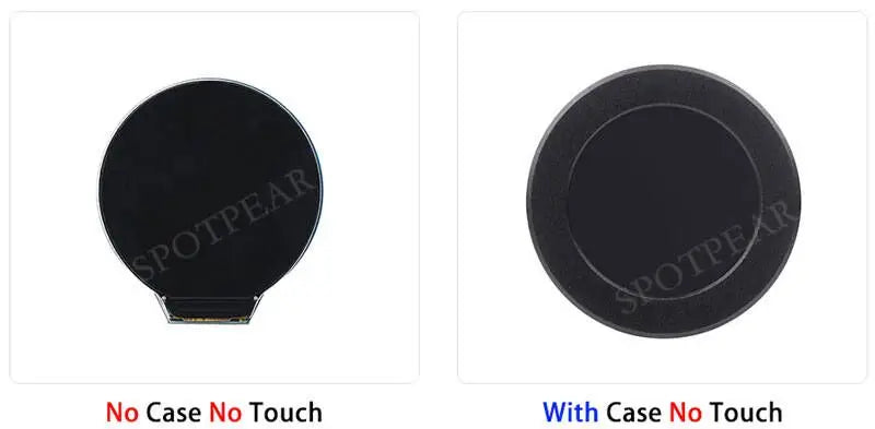 Raspberry Pi Pico 2 RP2350 1.28 inch Round LCD Development Board With Case Option Display Screen QMI8658 6-Axis