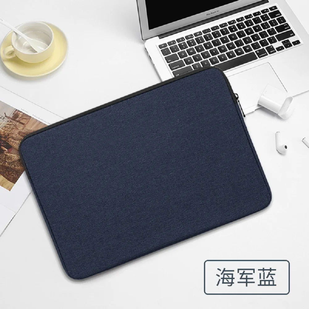 for Oukitel RT8 Tablet Bag Waterproof Canvas Sleeve Zip Pouch Anti-Scratch Microfiber Lining Anti-Drop Carry Case