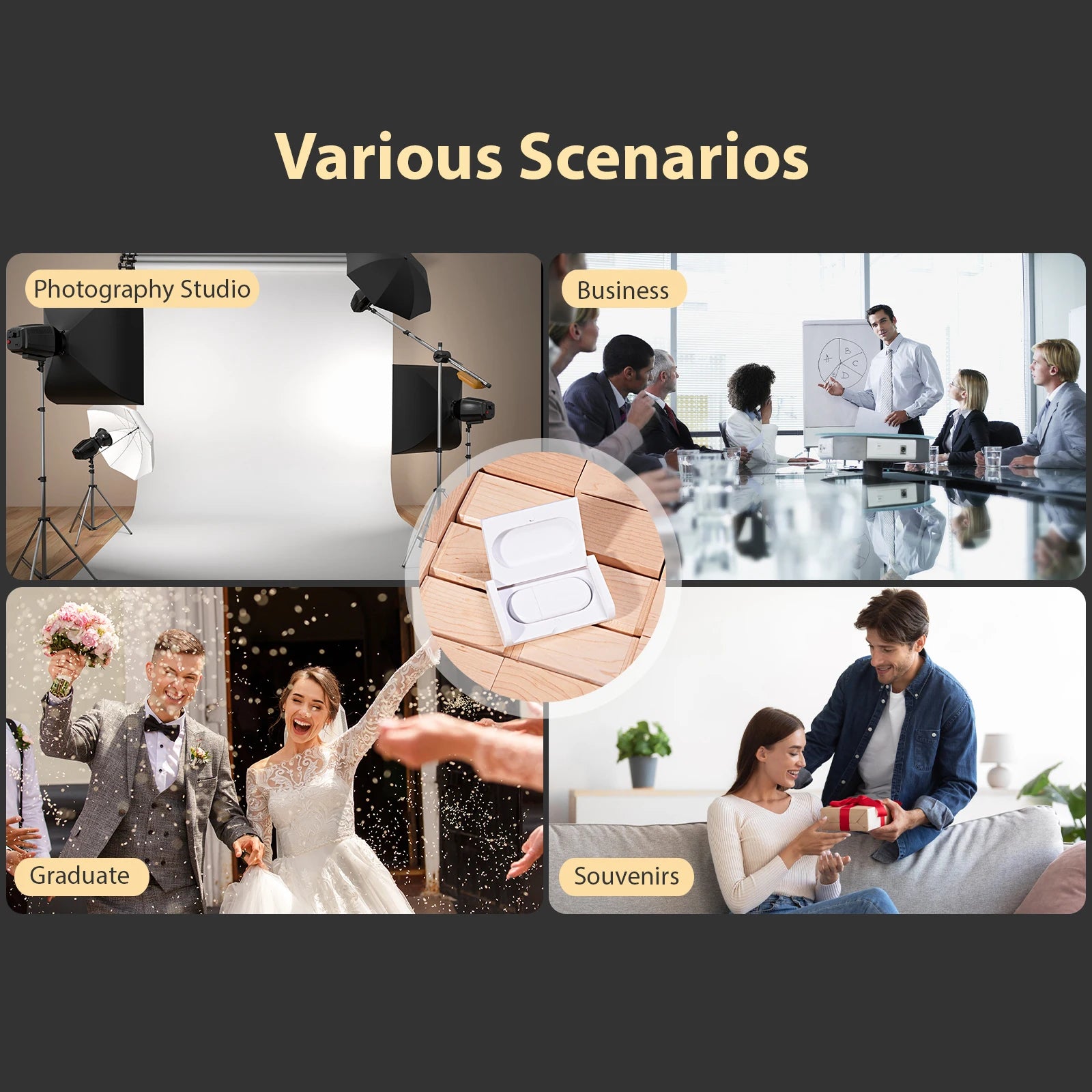 JASTER USB Flash Drive 2.0 128GB Memory Stick Wooden Black/White Pendrive 4GB 8G 16GB 32GB 64GB Pen Drive Wedding Gift Free Logo