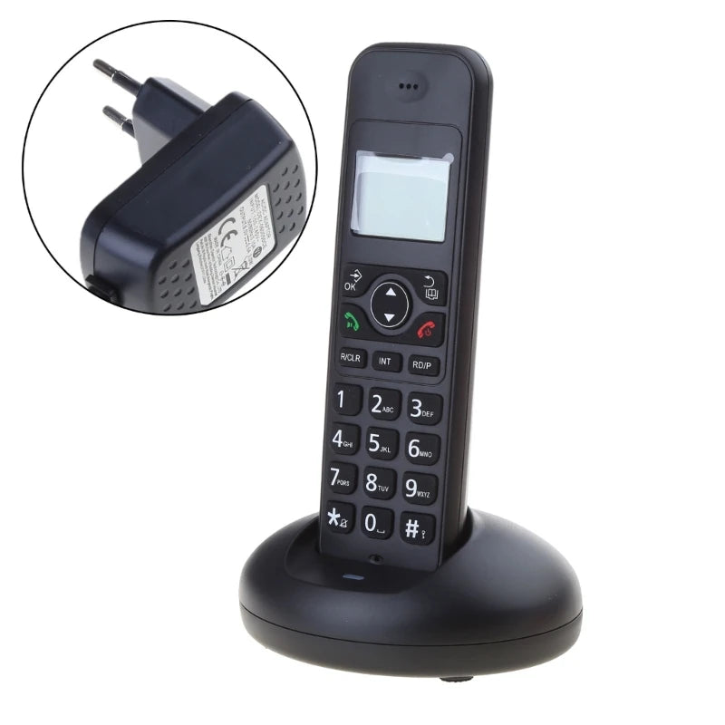 Wireless Telephone Set Fixed Landline with CallerID and Number Storage Backlit