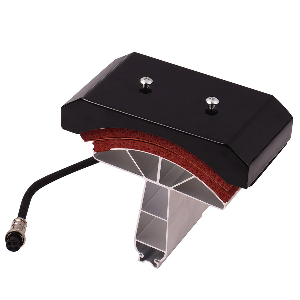 Hat Cap Press Mat Pad Heating Transfer Attachment Silica Gel 110V/220V for Heat Press Machine Hat Heating Machine