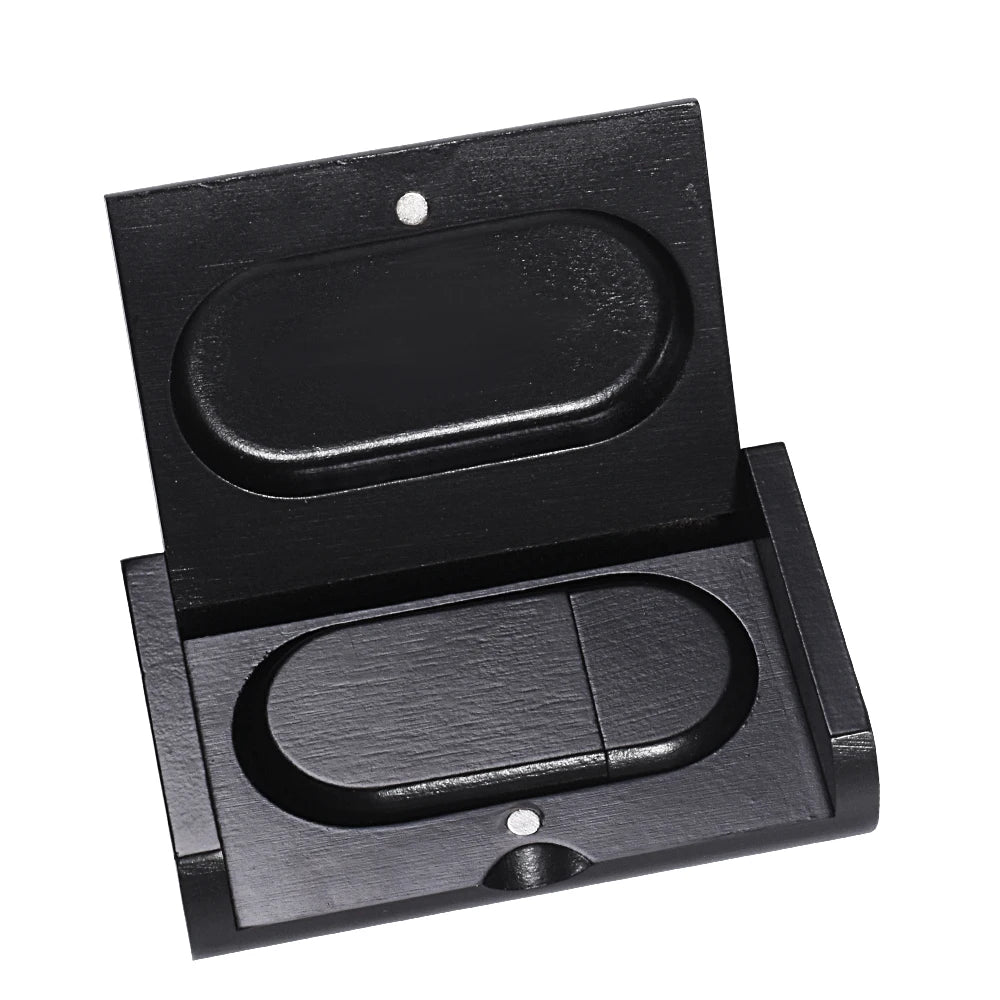 JASTER USB Flash Drive 2.0 128GB Memory Stick Wooden Black/White Pendrive 4GB 8G 16GB 32GB 64GB Pen Drive Wedding Gift Free Logo