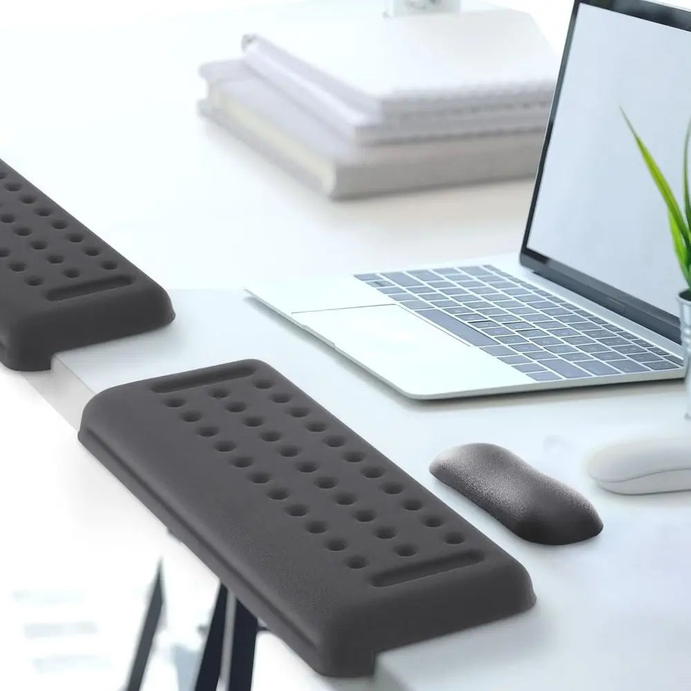 Ergonomic Desk Elbow Pad Soft Cushion L-Shaped Non-slip Arm Cushions Non-slip Slow Rebound Keyboard Hand Rest Office Supplies