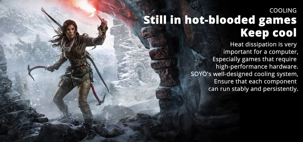 SOYO New Mini PC N5095 Intel 11th 8GB 16GB DDR4 M.2 256GB 512GB 1TB SSD Windows11/10 4K 60Hz HDMI VGA Office Gaming Computer