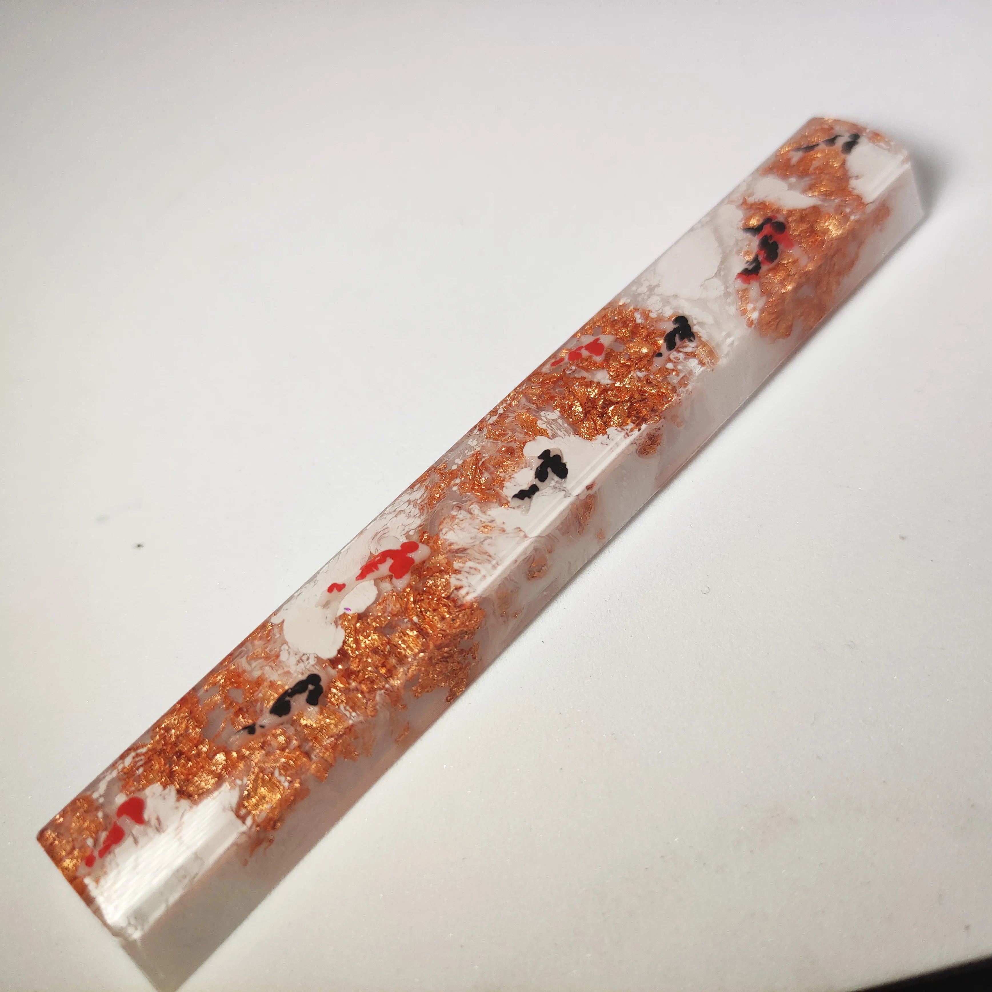 6.25u OEM Profile Custom Spacebar Handmade Resin keycaps Luxury DIY Keycaps For Mechanical Keyboard Mx Switch For GK64 Anne Pro2