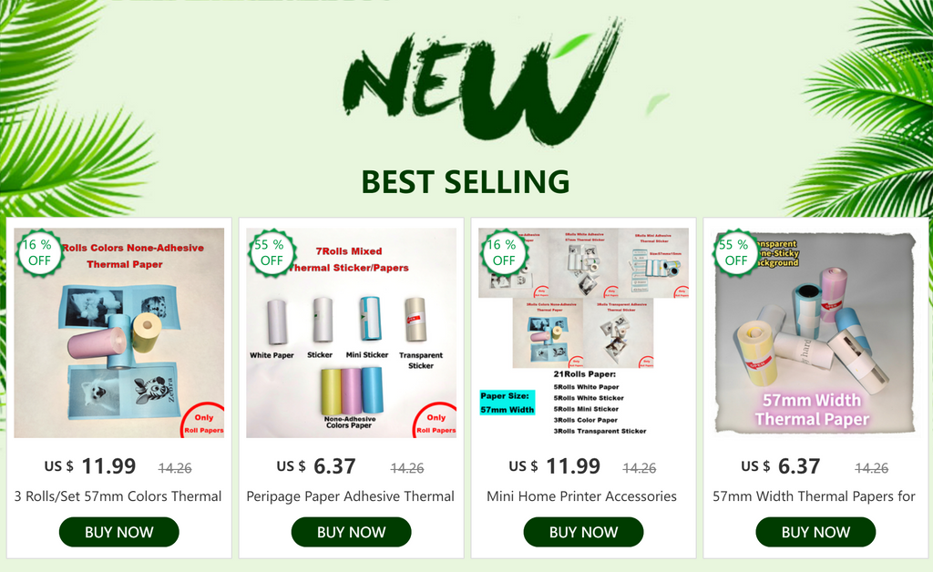 HD Meow Mini Label Printer Thermal Portable A8 Printers Sticker Transparent Paper 57mm Inkless Wireless 203dpi Android IOS Phone