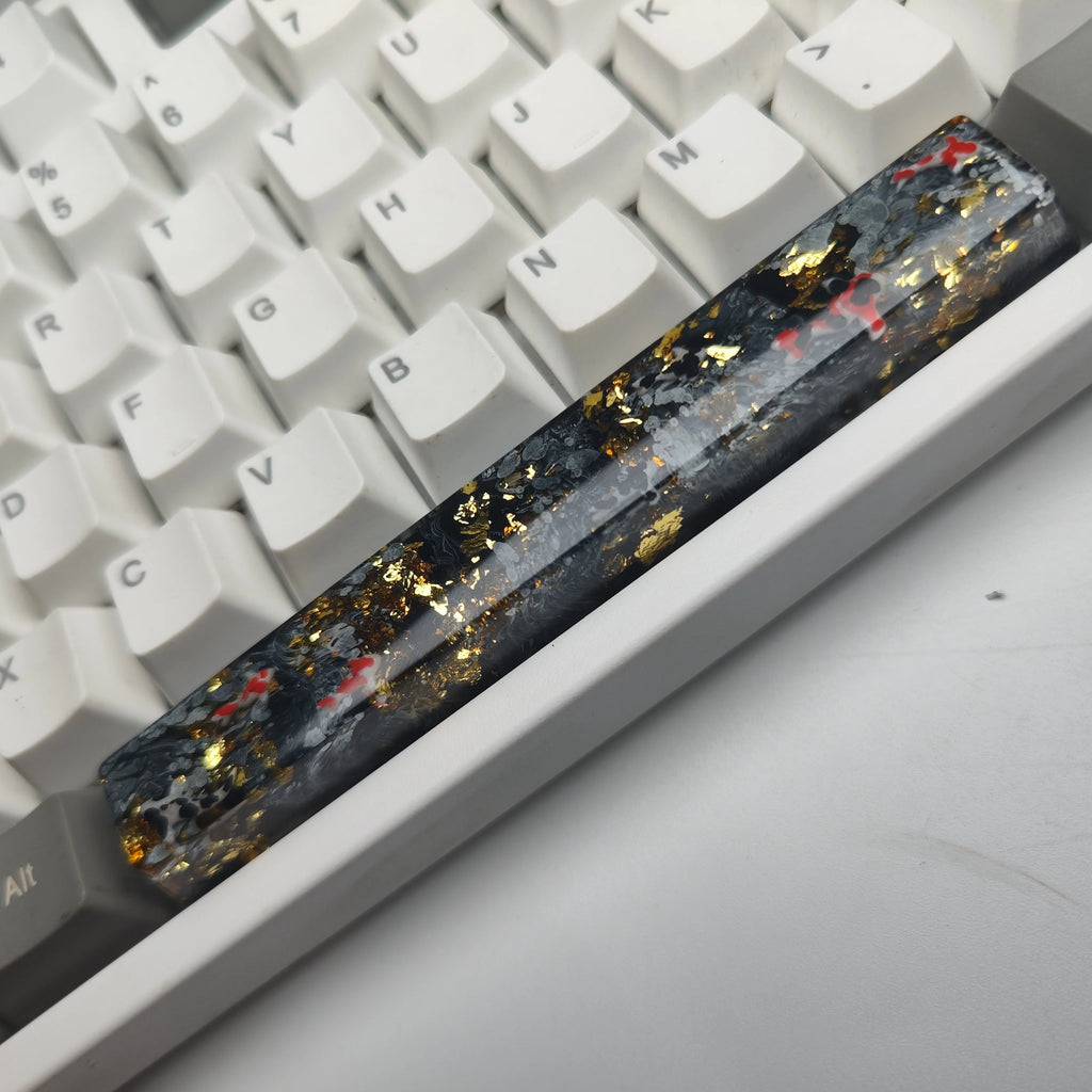 6.25u OEM Profile Custom Spacebar Handmade Resin keycaps Luxury DIY Keycaps For Mechanical Keyboard Mx Switch For GK64 Anne Pro2