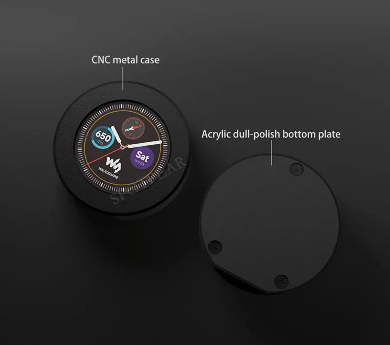 Raspberry Pi Pico 2 RP2350 1.28 inch Round LCD Development Board With Case Option Display Screen QMI8658 6-Axis