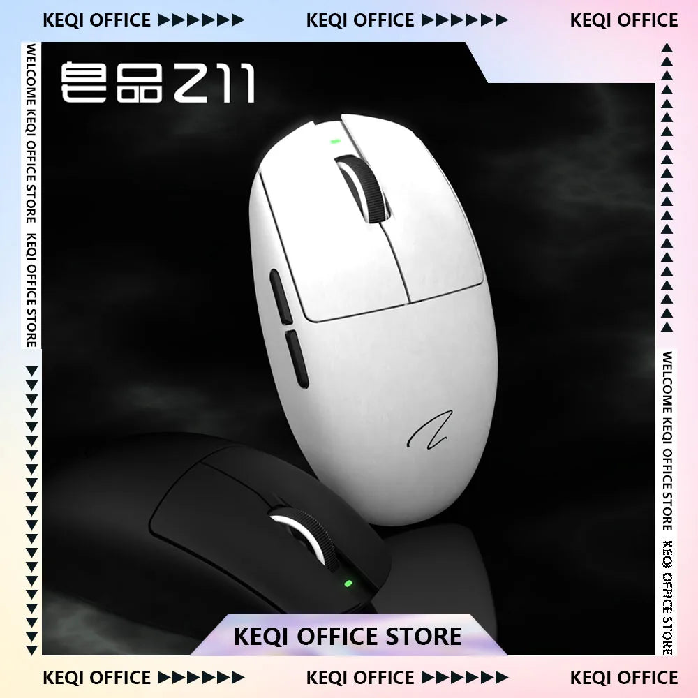 ZAOPIN Z11 Wireless Mouse Bluetooth 3-Mode Lightweight Ergonomics Office Gaming Mouse Customized Computer Accessories Gifts