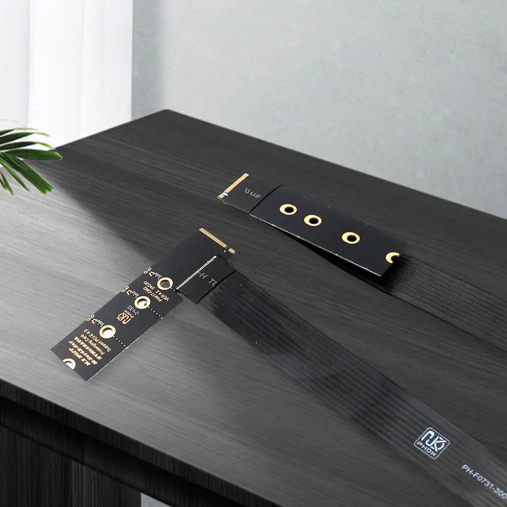 M.2 NVMe SSD Extension Cable Solid Drive Riser Card M.2 SSD PCI-Express 4.0 X4 M Key Extender for M.2 2230 2242 2260 2280 SSD