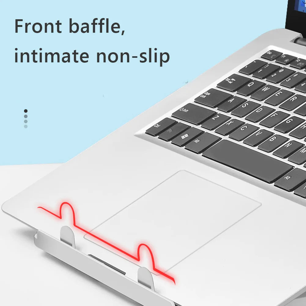 Ergonomic 360 Degree Rotatable Laptop Stand Riser Eight Adjustable Angles for 14 Inch Laptop and Tablets